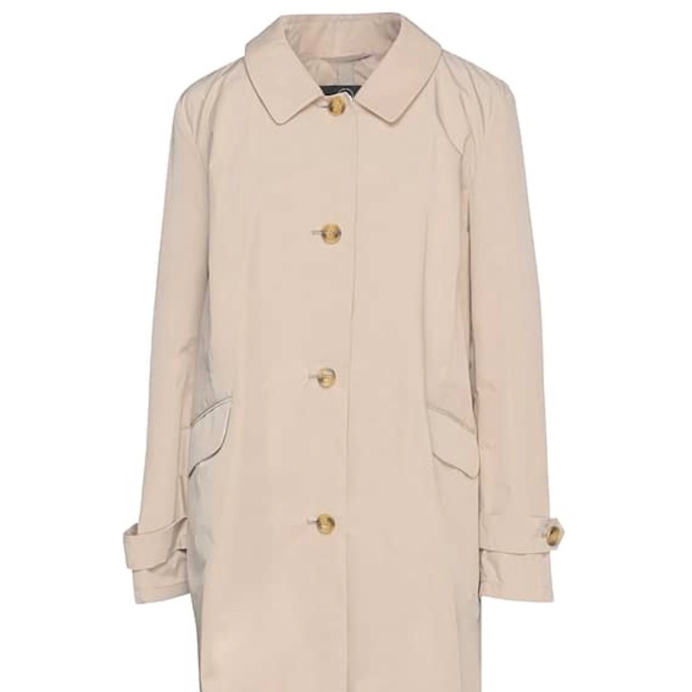 NWT Schneider Women’s Trench Coat, Car Coat, Overcoat Size 12 Beige